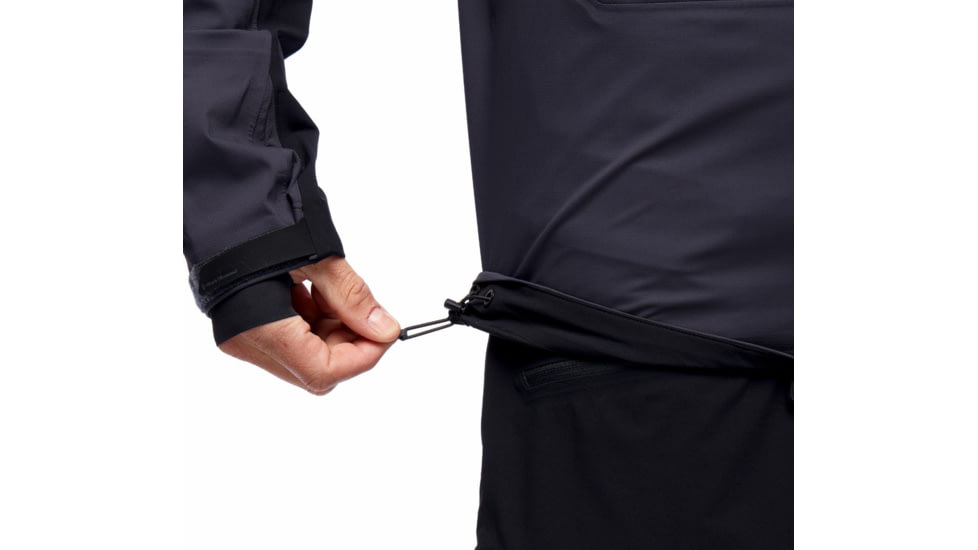 Black Diamond Dawn Patrol Hybrid Shell Jacket - Men's, Carbon, Medium, AP7450040003MED1