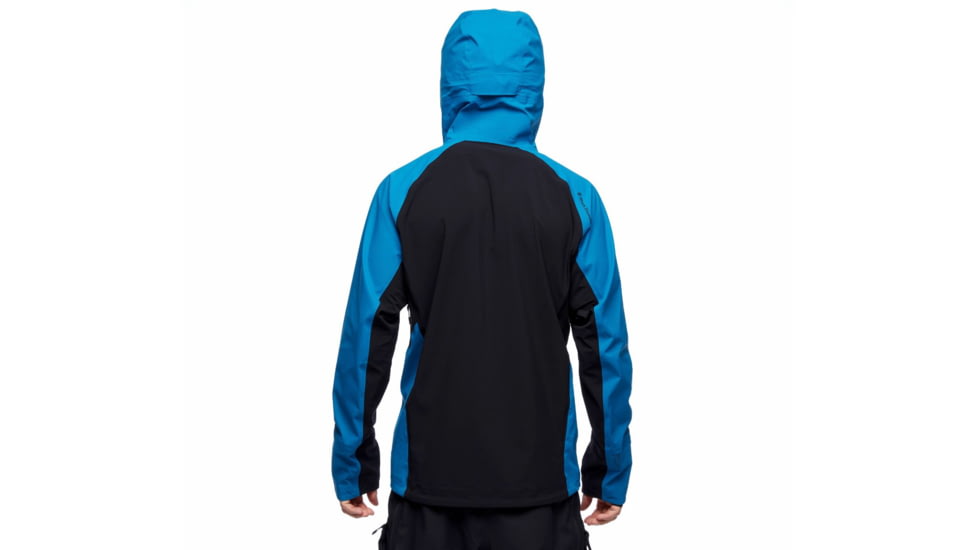 Black Diamond Dawn Patrol Hybrid Shell Jacket - Men's, Kingfisher, Large, AP7450044015LRG1