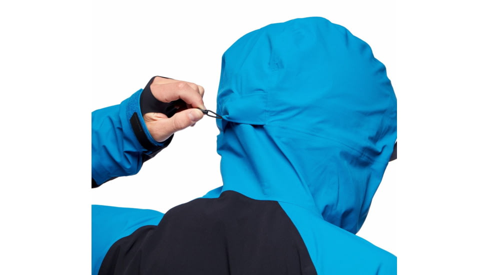 Black Diamond Dawn Patrol Hybrid Shell Jacket - Men's, Kingfisher, Large, AP7450044015LRG1