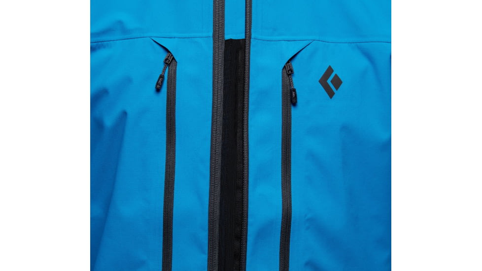 Black Diamond Dawn Patrol Hybrid Shell Jacket - Men's, Kingfisher, Large, AP7450044015LRG1
