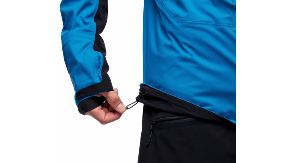 Black Diamond Dawn Patrol Hybrid Shell Jacket - Men's, Kingfisher, Large, AP7450044015LRG1