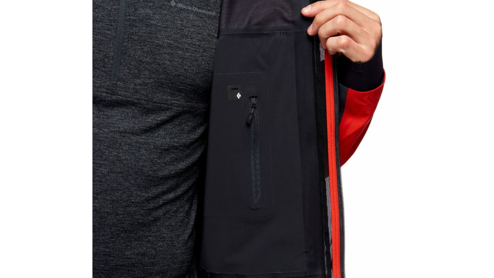 Black Diamond Dawn Patrol Hybrid Shell Jacket - Men's, Octane, Extra Large, AP7450048001XLG1