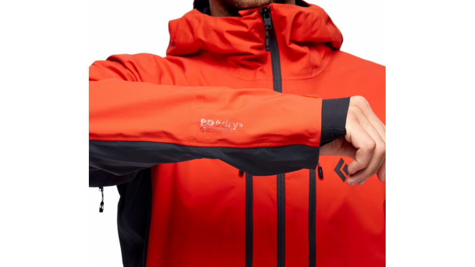 Black Diamond Dawn Patrol Hybrid Shell Jacket - Men's, Octane, Extra Large, AP7450048001XLG1