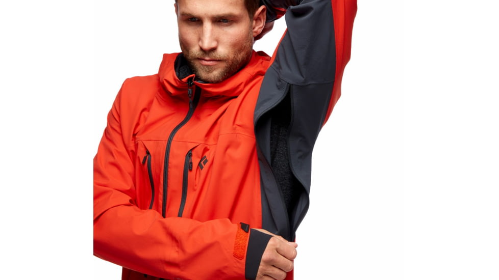 Black Diamond Dawn Patrol Hybrid Shell Jacket - Men's, Octane, Extra Large, AP7450048001XLG1