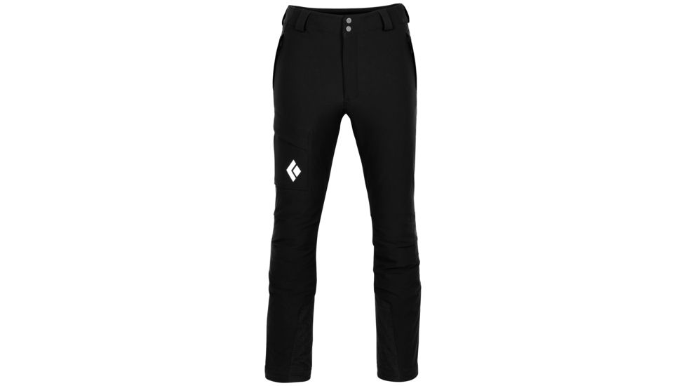 Black Diamond Dawn Patrol Pant - Men's-Black-Regular Inseam-X-Large
