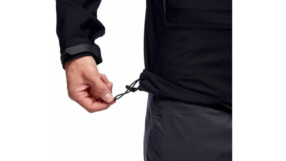 Black Diamond Dawn Patrol Shell Jacket - Mens, Black, Large, APP1SD0002LRG1