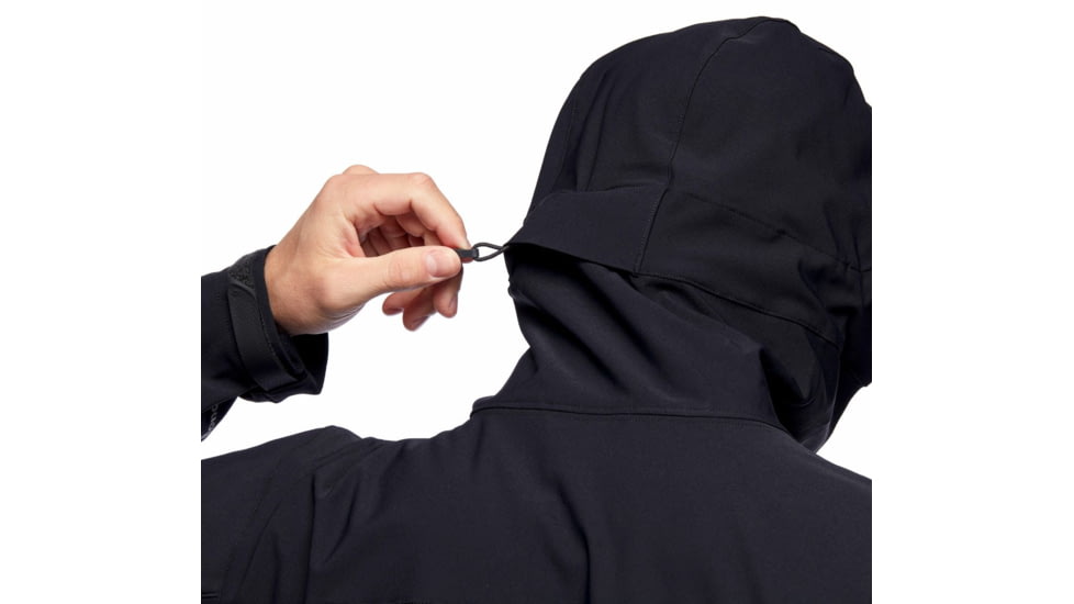 Black Diamond Dawn Patrol Shell Jacket - Mens, Black, Large, APP1SD0002LRG1