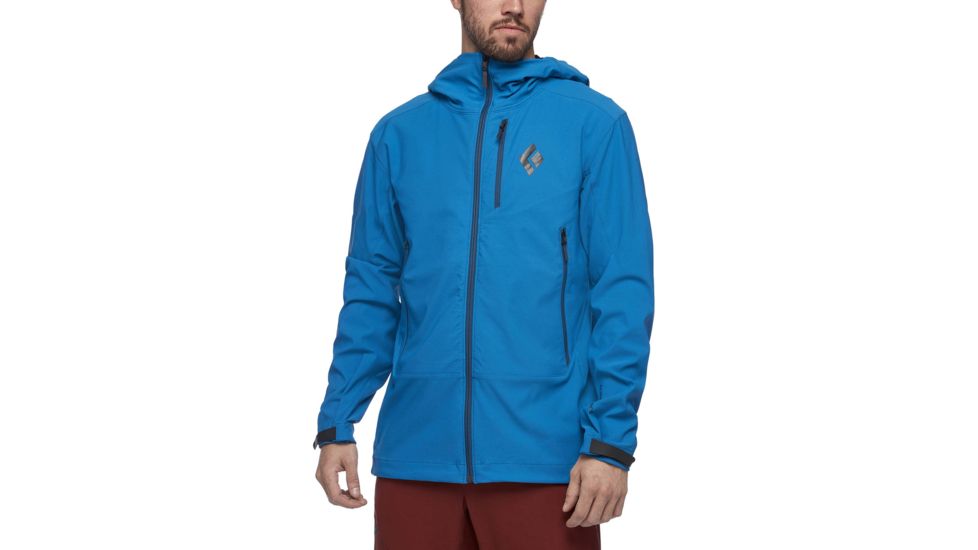 Black Diamond Dawn Patrol Shell Jacket - Mens, Kingfisher, Large, APP1SD4015LRG1