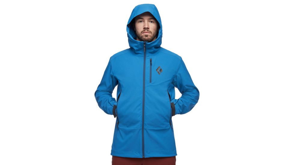 Black Diamond Dawn Patrol Shell Jacket - Mens, Kingfisher, Large, APP1SD4015LRG1