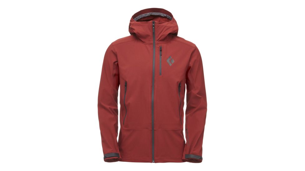 Black Diamond Dawn Patrol Shell Jacket - Mens, Red Oxide, Extra Large, APP1SD607XLG1