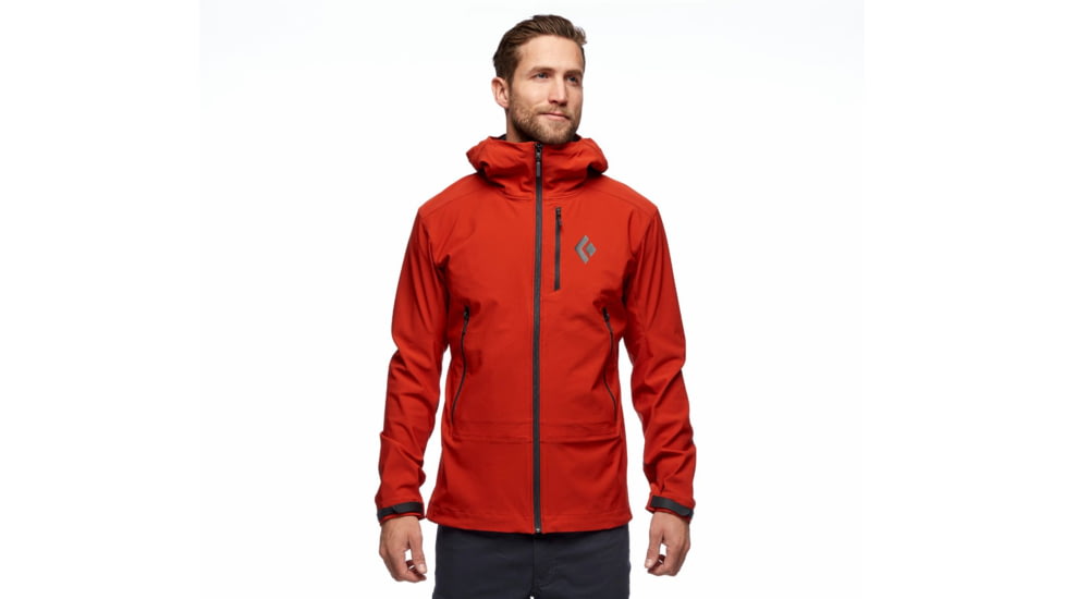 Black Diamond Dawn Patrol Shell Jacket - Mens, Red Rock, Small, APP1SD6019SML1