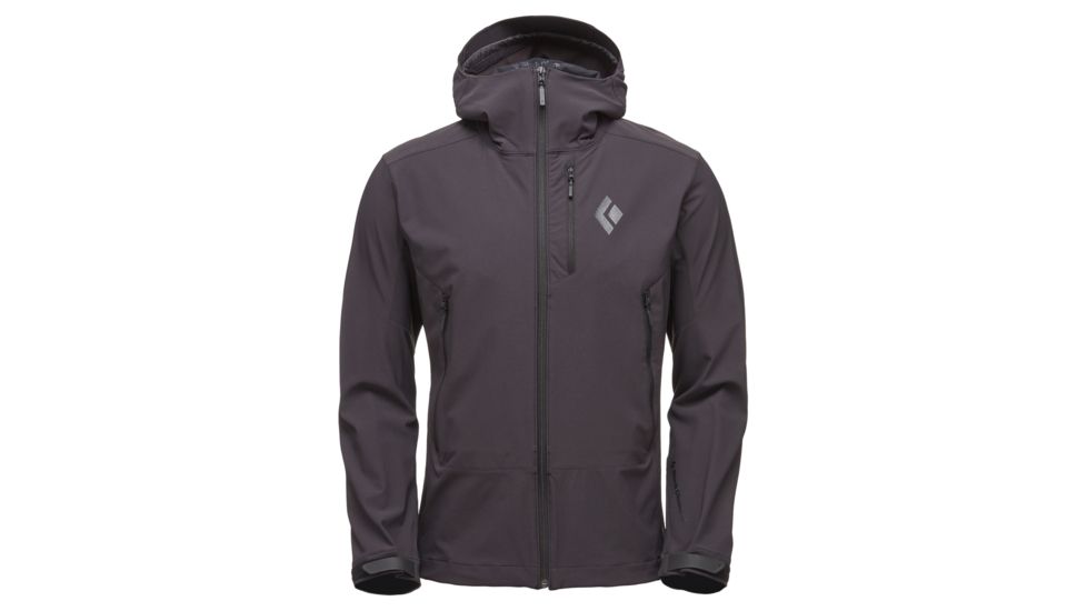 Black Diamond Dawn Patrol Shell Jacket - Mens, Smoke, Extra Large, APP1SD022XLG1