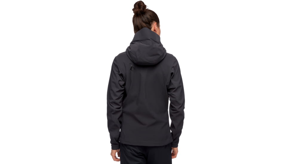 Black Diamond Dawn Patrol Shell Jacket - Womens, Smoke, Extra Small, APD4OE022XSM1