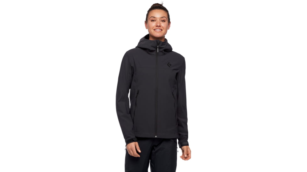 Black Diamond Dawn Patrol Shell Jacket - Womens, Smoke, Extra Small, APD4OE022XSM1