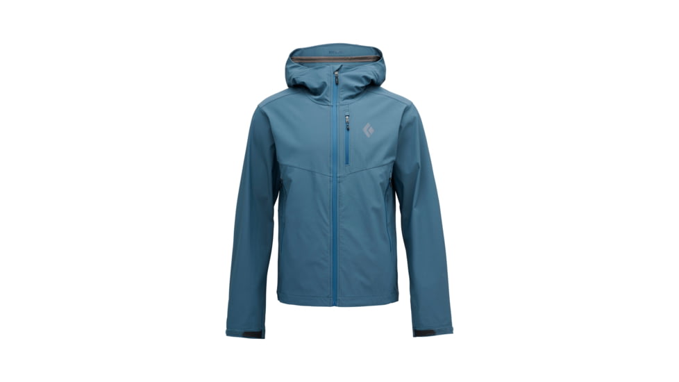 Black Diamond Dawn Patrol Softshell - Mens, Midnight Blue, Large, AP7470024034LRG1