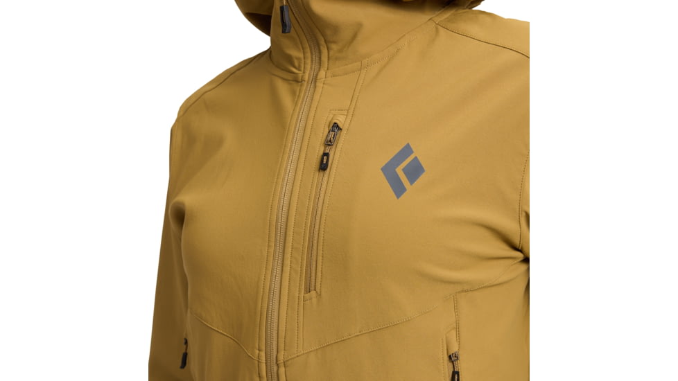 Black Diamond Dawn Patrol Softshell - Womens, Flax, Small, AP7470072021SML1