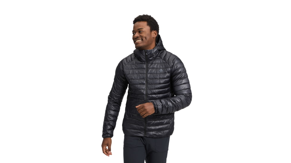 Black Diamond Deploy Down 0.5 Full Zip Hoody - Mens, Black, Medium, AP7460080002MED1