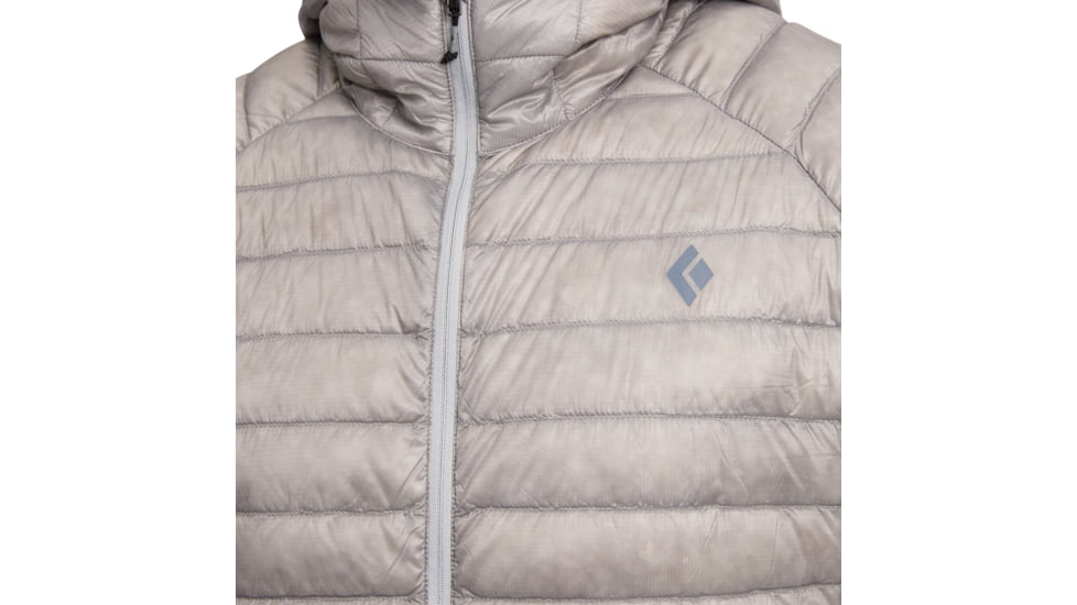 Black Diamond Deploy Down 0.5 Full Zip Hoody - Mens, Pewter, Small, AP7460081016SML1
