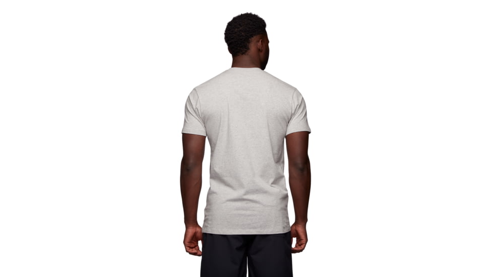 Black Diamond Desert Lines Short Sleeve Tee - Mens, Nickel Heather, Medium, AP7302281014MED1