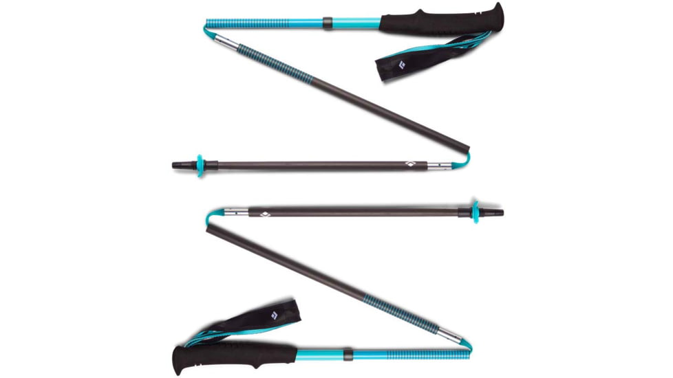 Black Diamond Distance Carbon Z Poles - Womens, Dark Patina, 110 cm, BD11253640501101