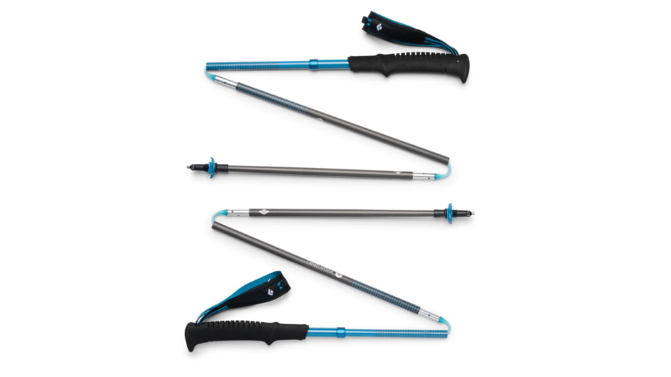 Black Diamond Distance Carbon Z Trekking Poles, Desert Sky, 120 cm, BD11255440071201