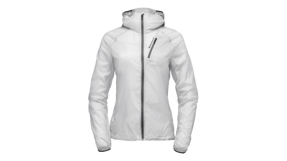 Black Diamond Distance Wind Shell Jacket - Womens, Alloy, Large, AP7470221000LRG1