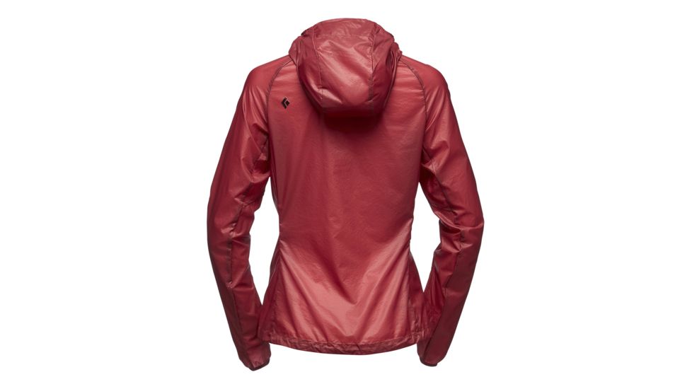 Black Diamond Distance Wind Shell Jacket - Womens, Wild Rose, Large, AP7470226012LRG1