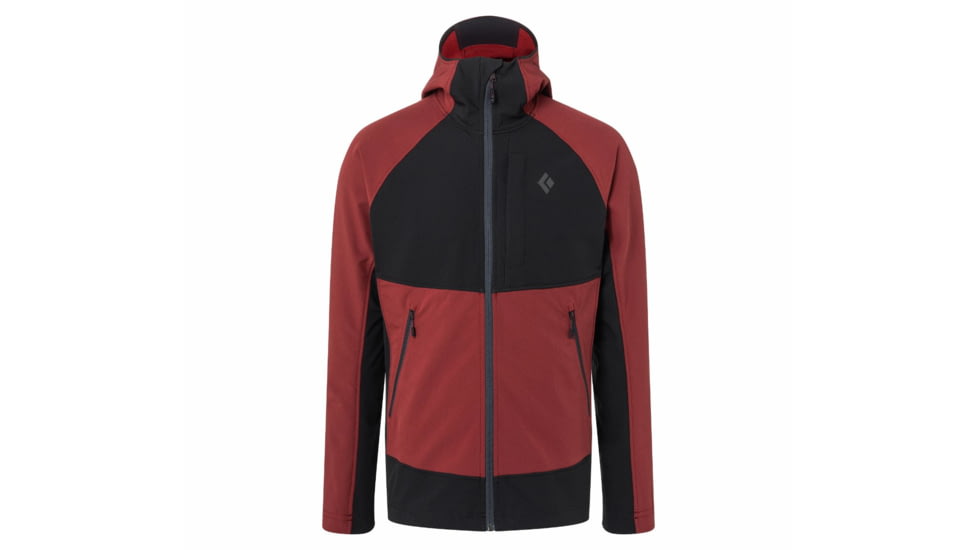 Black Diamond Element Hoody - Mens, Dark Crimson/Black, Extra Large, AP7440249162XLG1