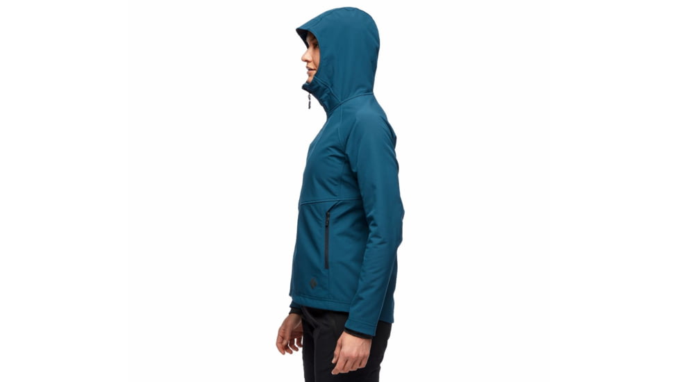 Black Diamond Element Hoody - Womens, Azurite, Medium, AP7440254022MED1