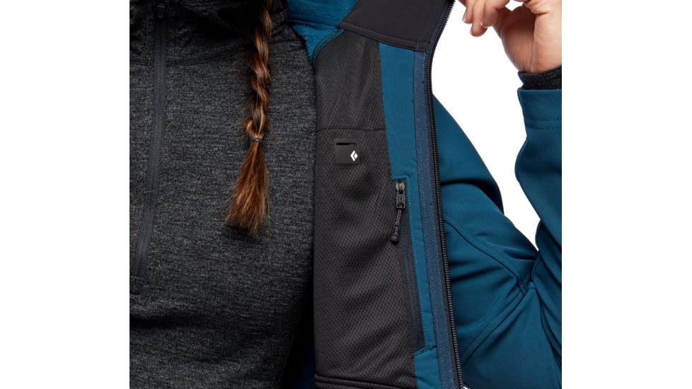 Black Diamond Element Hoody - Womens, Azurite, Medium, AP7440254022MED1