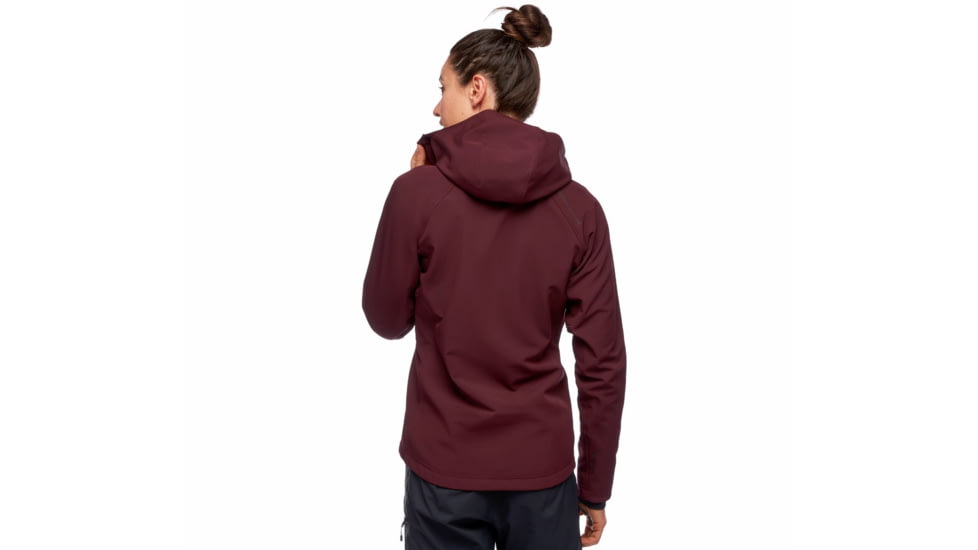 Black Diamond Element Hoody - Womens, Bordeaux, Small, AP7440256018SML1