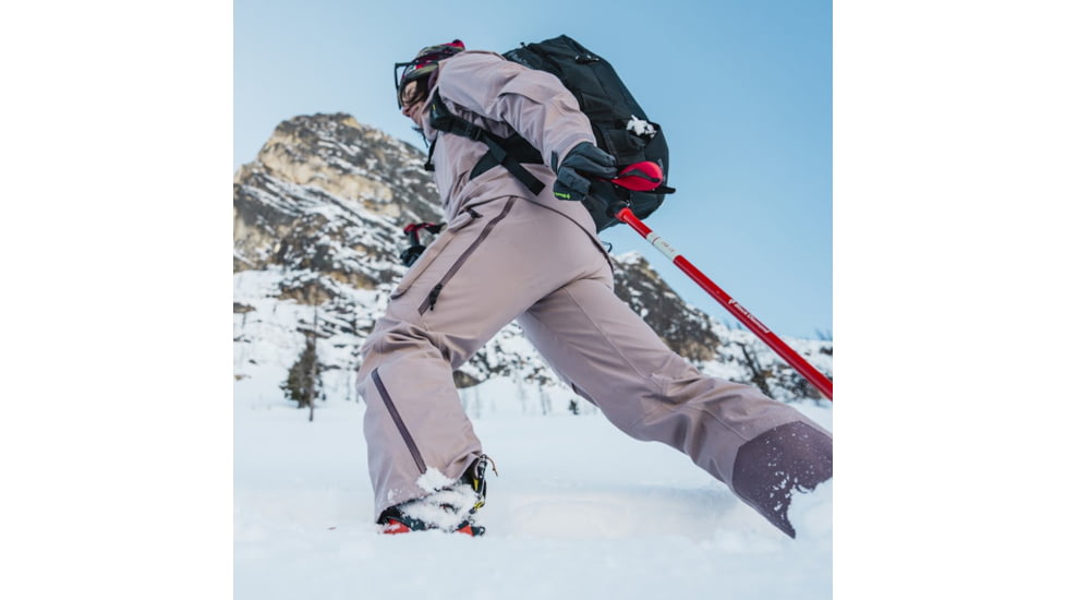 Black Diamond Factor Bibs - Womens, Pale Mauve, Large, AP7410265019LRG1