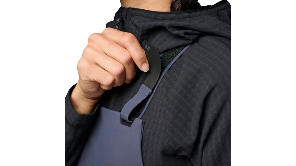 Black Diamond Factor Bibs - Womens, Charcoal, Large, AP7410260038LRG1