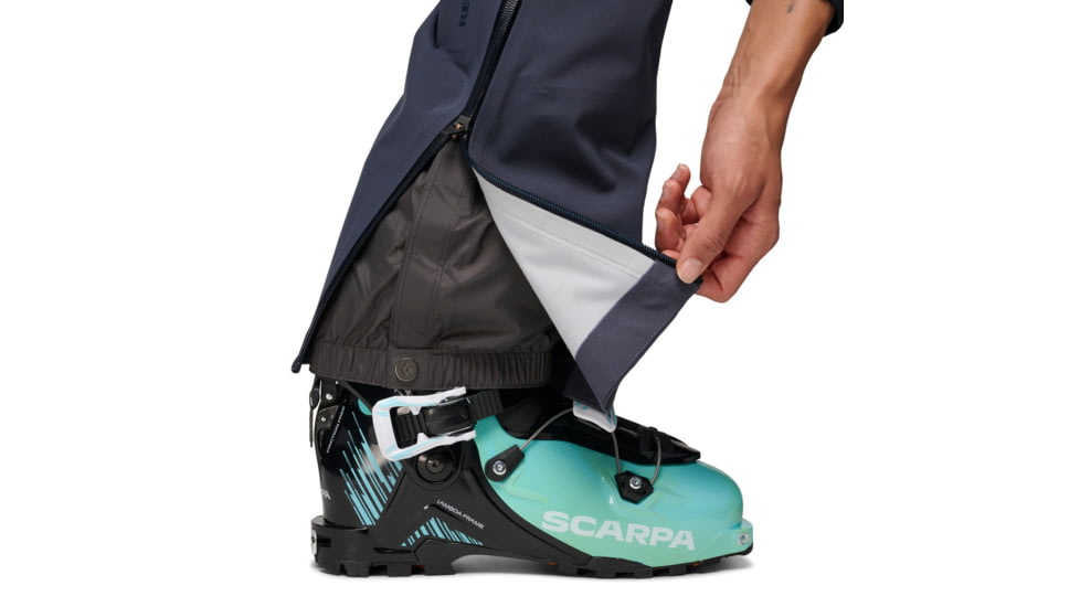 Black Diamond Factor Bibs - Womens, Charcoal, Large, AP7410260038LRG1