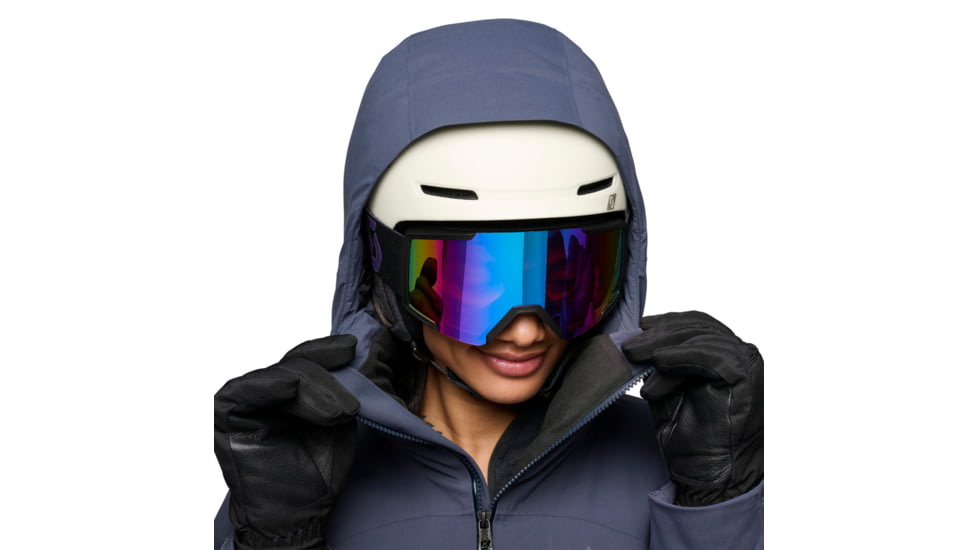 Black Diamond Factor Insulated Parka - Womens, Charcoal, Small, AP7461070038SML1