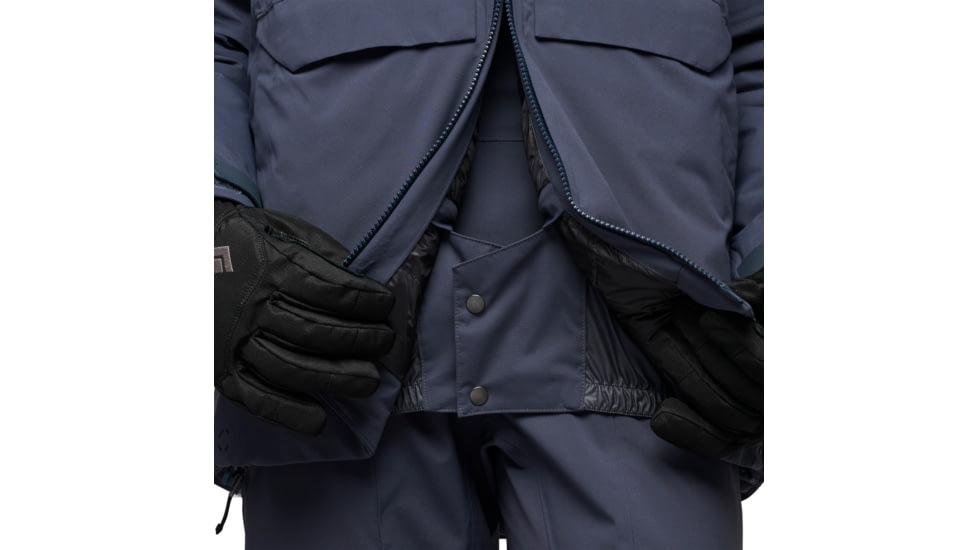 Black Diamond Factor Insulated Parka - Womens, Charcoal, Small, AP7461070038SML1