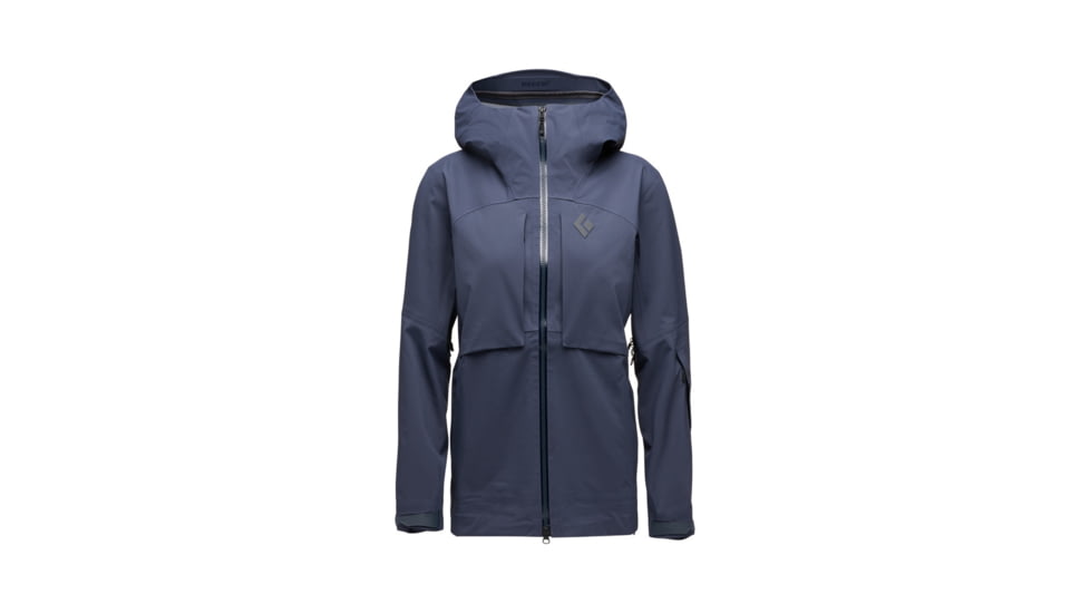 Black Diamond Factor Shell - Womens, Charcoal, Small, AP7461080038SML1