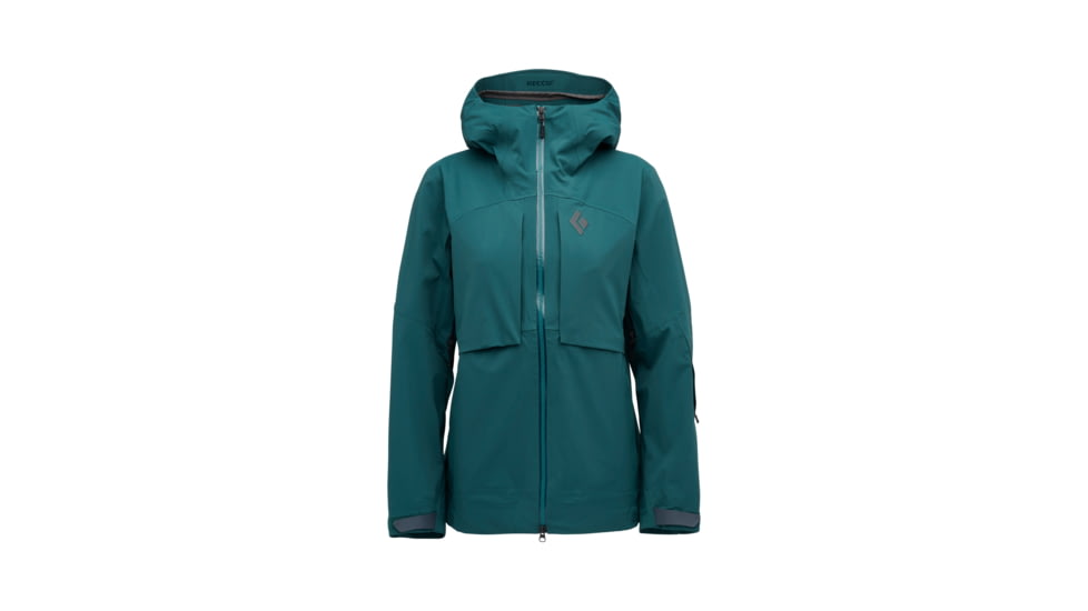 Black Diamond Factor Shell - Womens, Deep Woods, Small, AP7461083062SML1