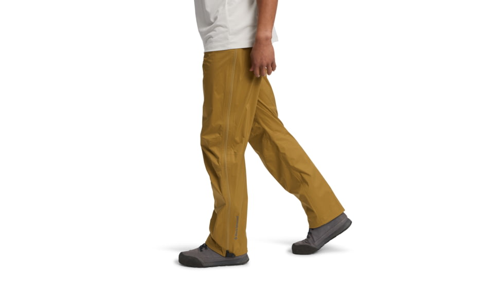 Black Diamond Fineline Stretch Full Zip Pants - Mens, Flax, Extra Large, AP7420132021XLG1
