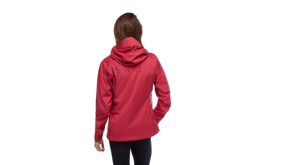 Black Diamond Fineline Stretch Rain Shell - Womens, Wild Rose, Medium, APG3E86012MED1