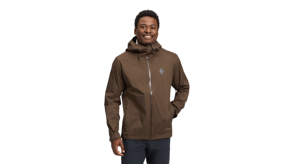 Black Diamond Fineline Stretch Shell - Mens, Basalt, Extra Large, AP7450382025XLG1