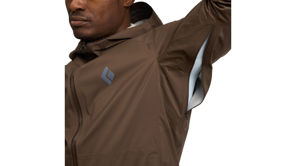 Black Diamond Fineline Stretch Shell - Mens, Basalt, Extra Large, AP7450382025XLG1