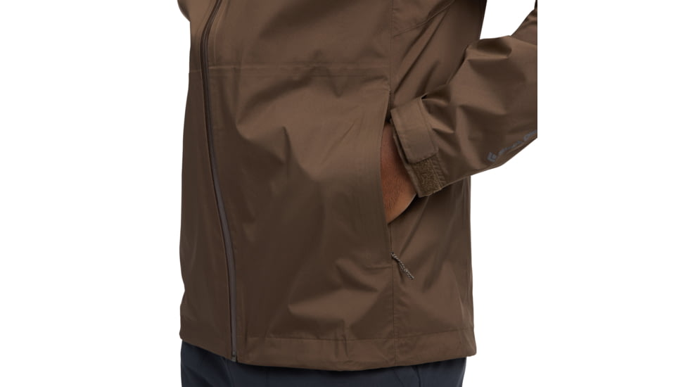 Black Diamond Fineline Stretch Shell - Mens, Basalt, Extra Large, AP7450382025XLG1