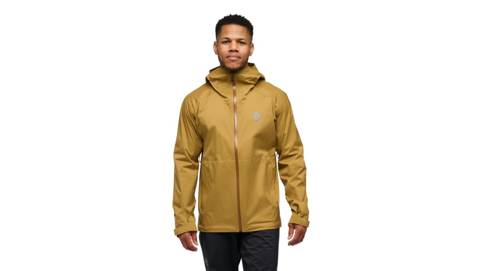 Black Diamond Fineline Stretch Shell - Mens, Flax, Medium, AP7450382021MED1