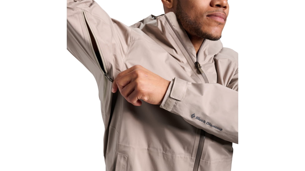 Black Diamond Fineline Stretch Shell - Mens, Moonstone, Large, AP7450382018LRG1