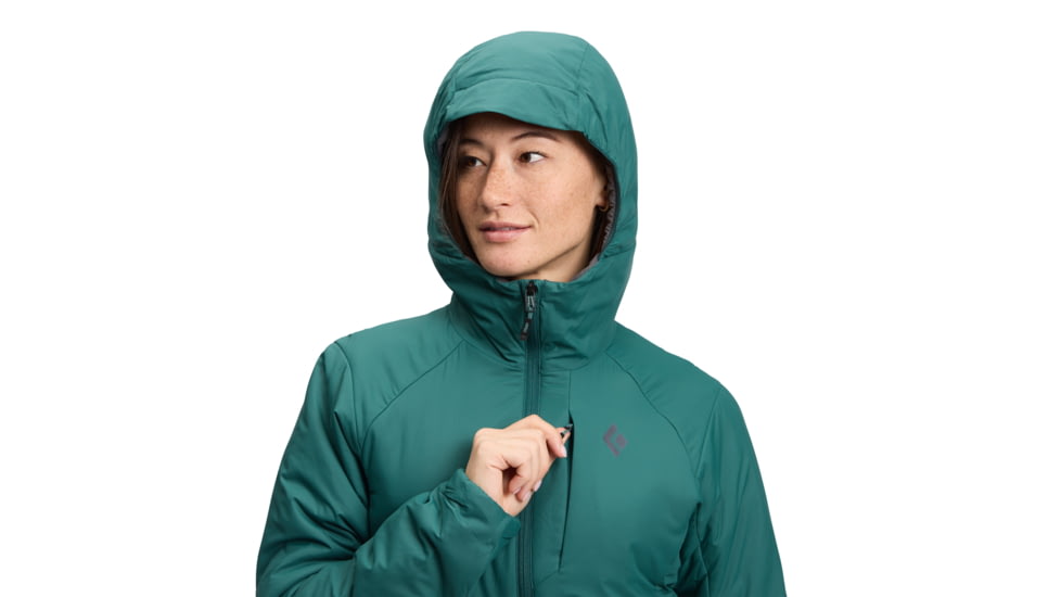 Black Diamond First Light 2.0 Stretch Hoody - Womens, Deep Woods, Small, AP7522643062SML1