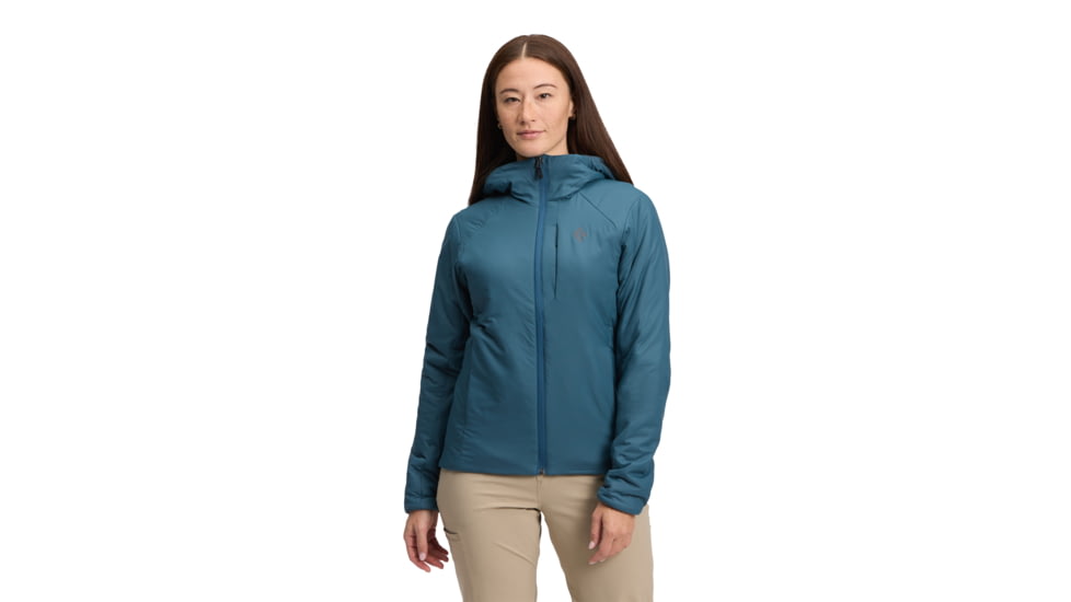 Black Diamond First Light 2.0 Stretch Hoody - Womens, Midnight Blue, Extra Small, AP7522644034XSM1