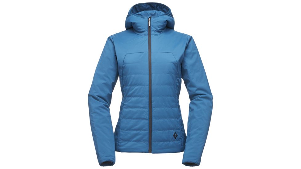 Black Diamond First Light Insulated Hoodie - Women's, Large, Night Sky, APE2SY408LRG1