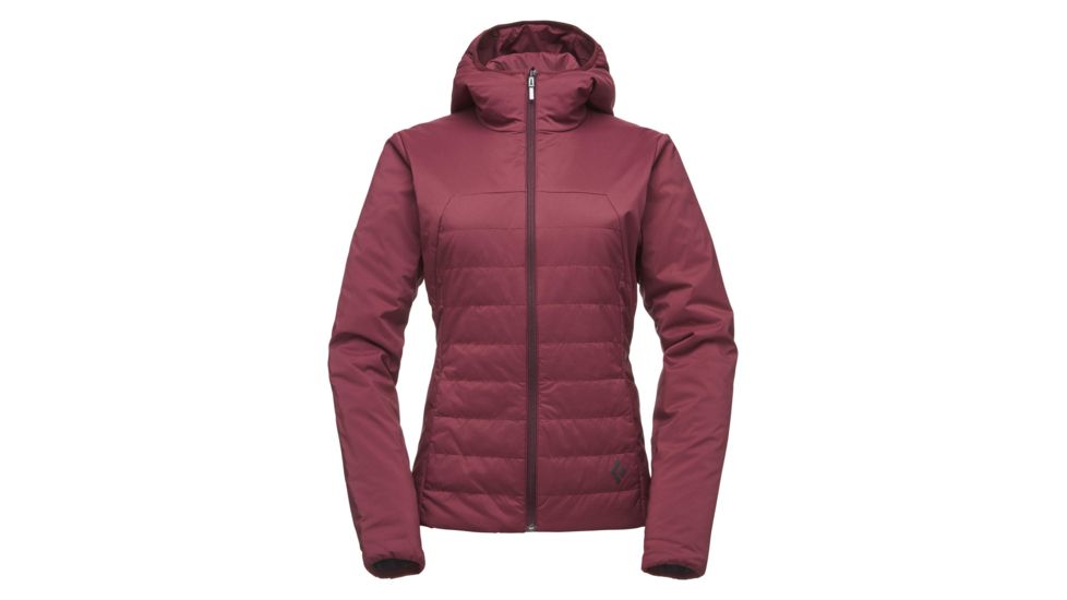 Black Diamond First Light Insulated Hoodie - Women's, Medium, Wine, APE2SY612MED1