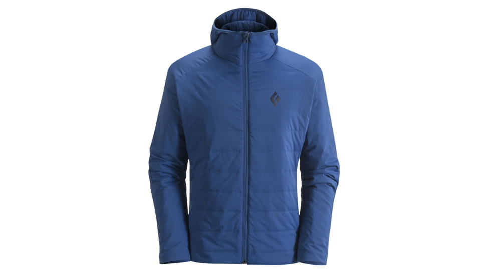 Black Diamond First Light Hooded Alpine Jacket - Men's, Large, Denim, APY4FG427LRG1